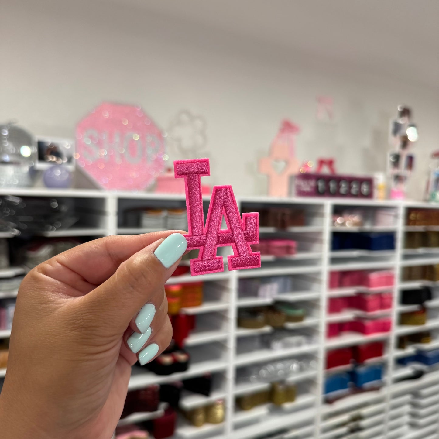 LA - Embroidered Patch