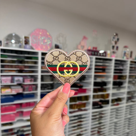 GG Heart - Embroidered Patch