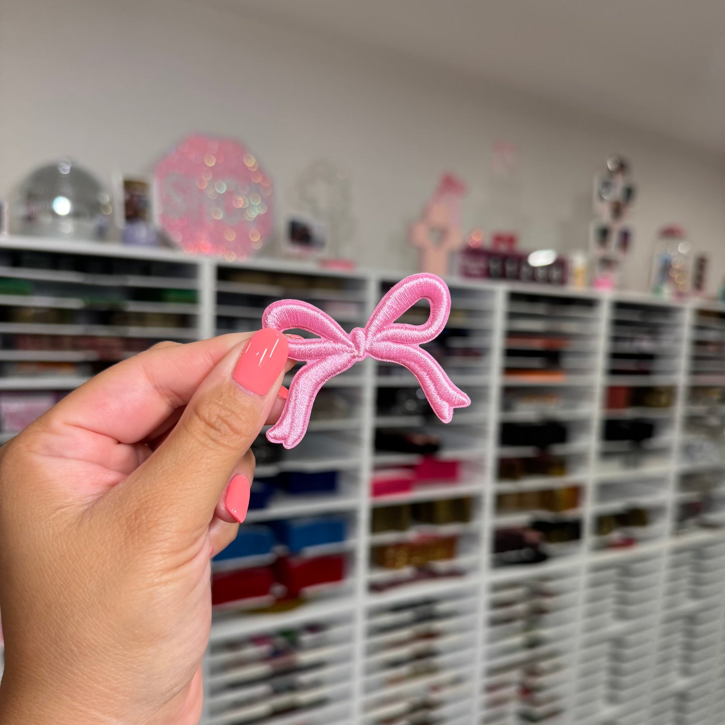 Coquette Bow - Embroidered Patch