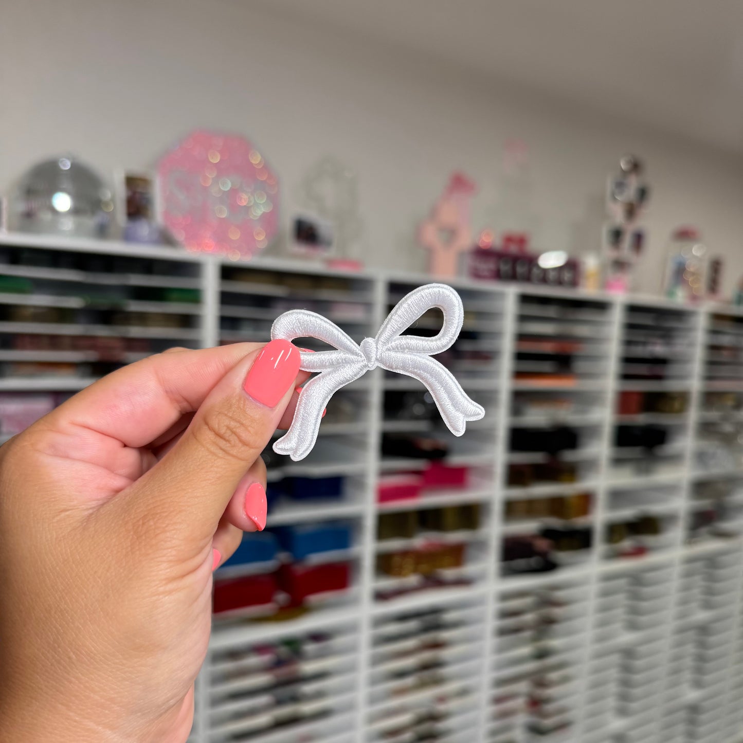 Coquette Bow - Embroidered Patch