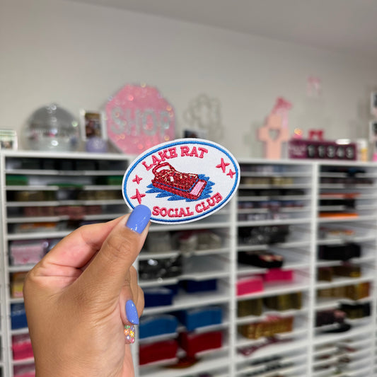 Lake Rat - Embroidered Patch