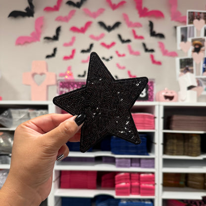Halloween Stars - Sequin Patches (Set of 4)