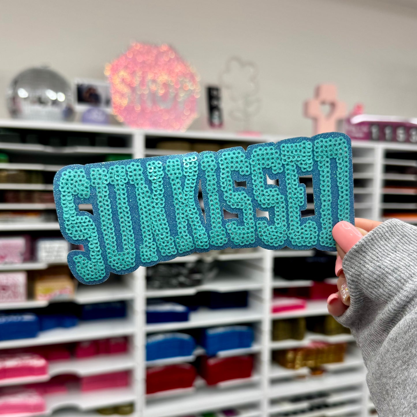 Sunkissed - Sequin Patch