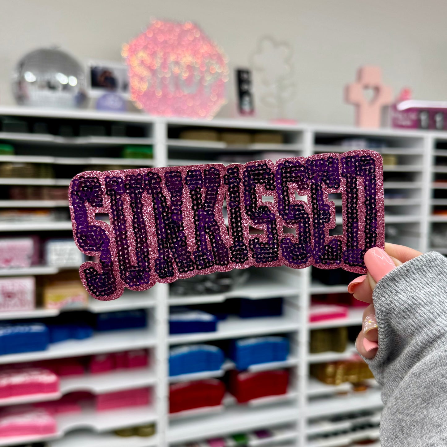 Sunkissed - Sequin Patch