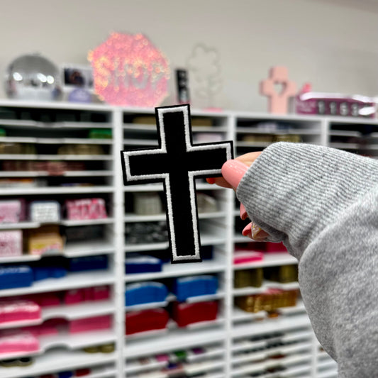 Cross - Embroidered Patch