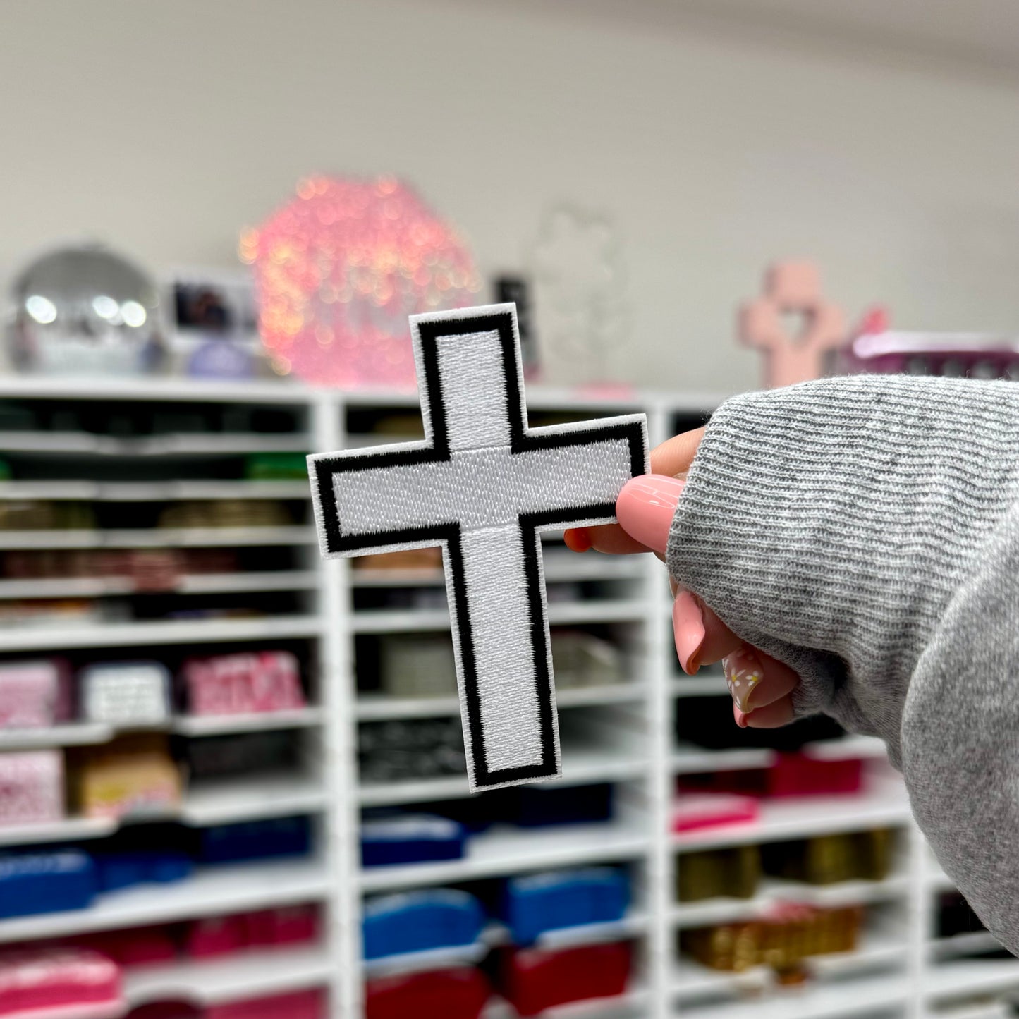 Cross - Embroidered Patch