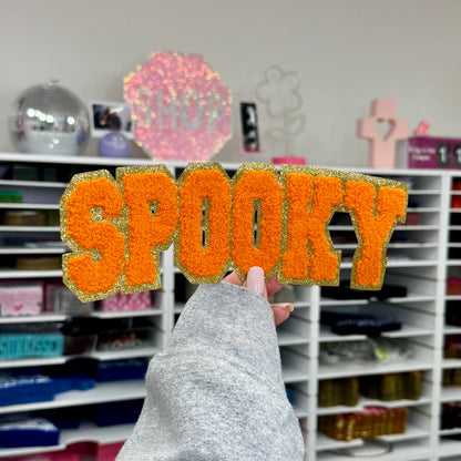 Spooky Varsity - Chenille Patch