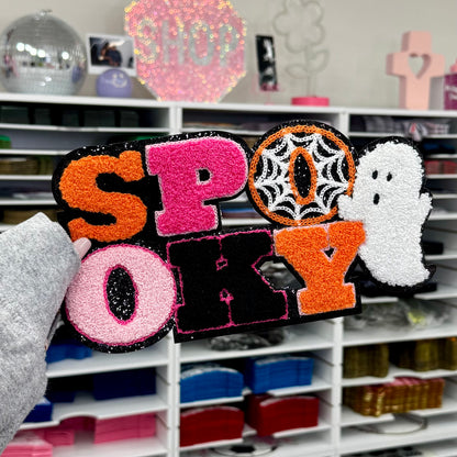 Spooky Ghost - Chenille Patch