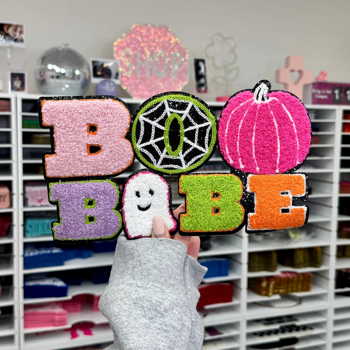 Boo Babe - Chenille Patch