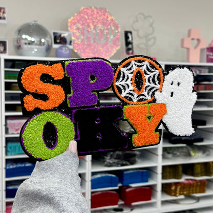 Spooky Ghost - Chenille Patch