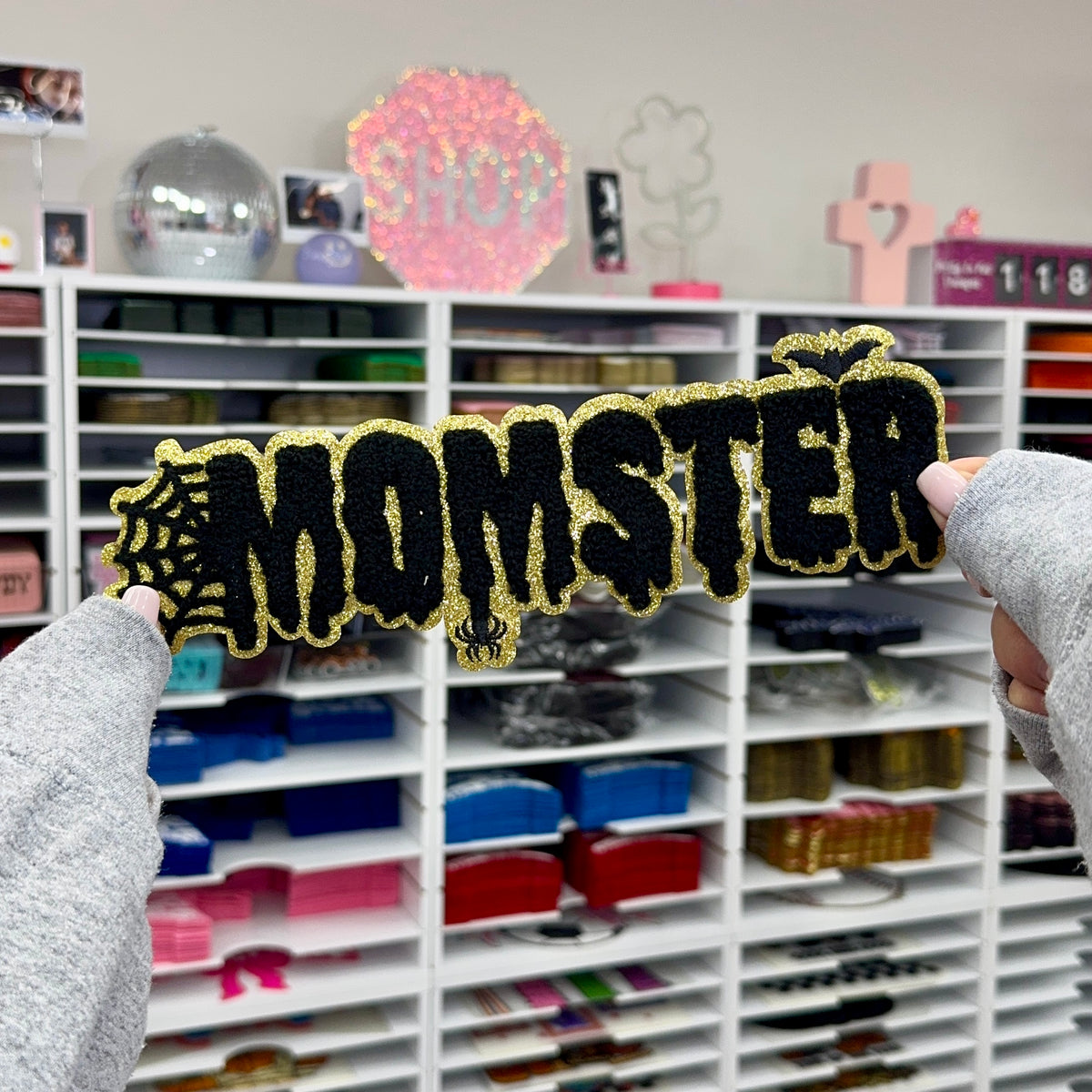 Momster - Chenille Patch