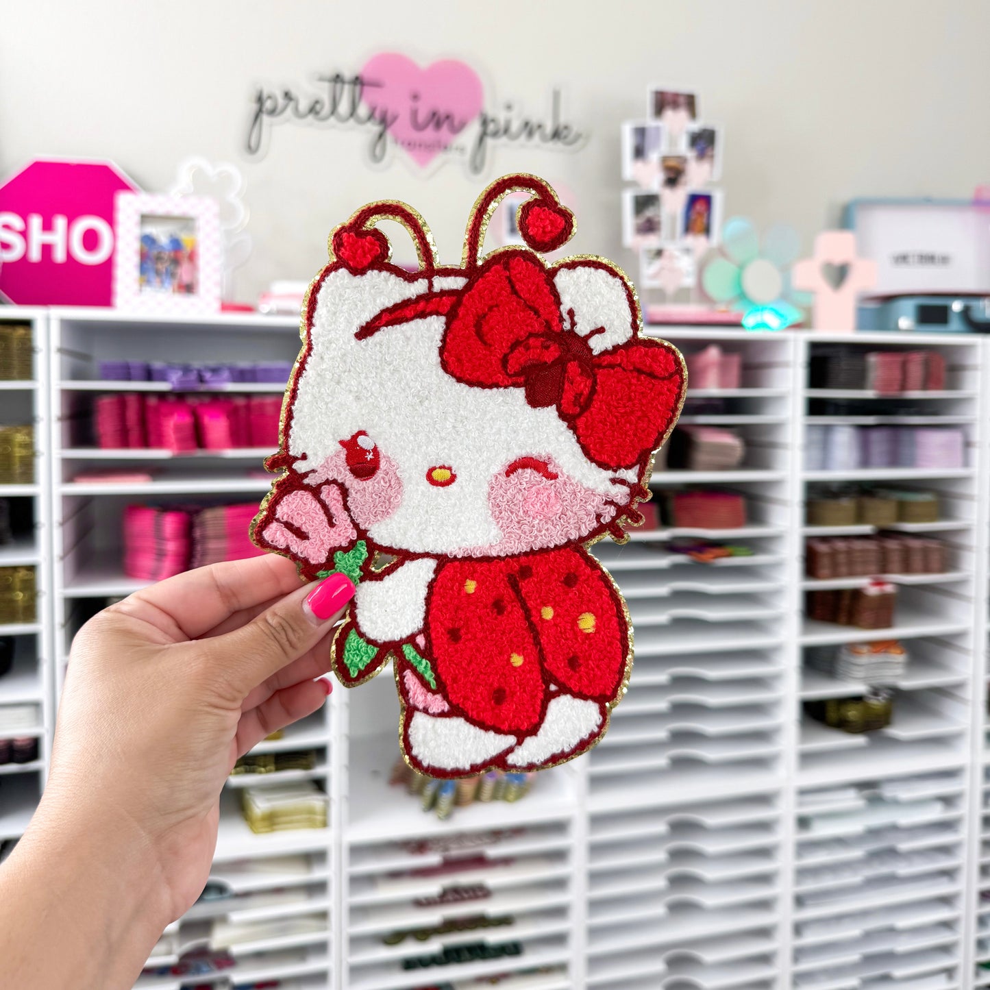 Spring Cutie Bug - Chenille Patch