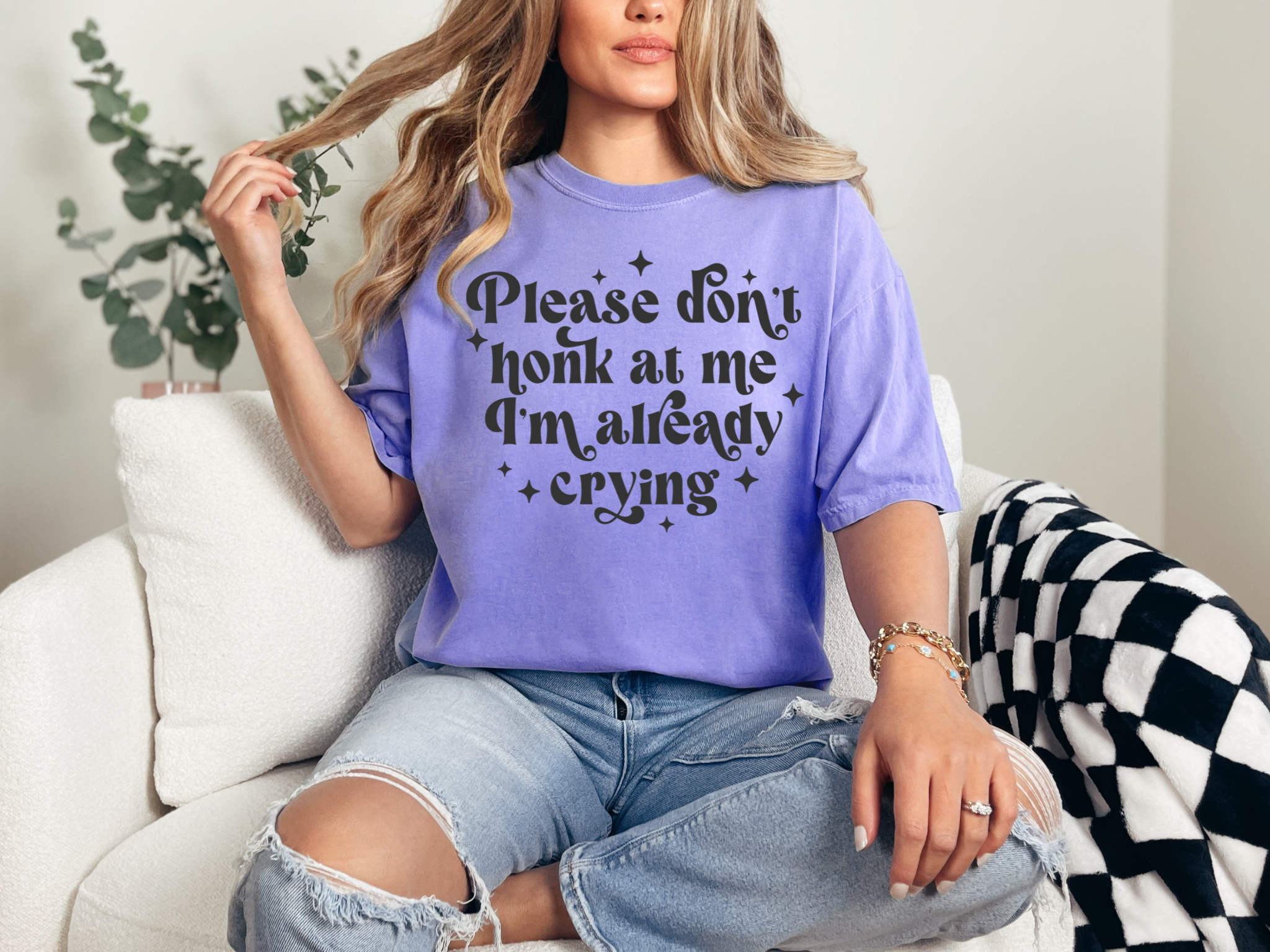 Please Don't Honk At Me Tracy Chapman Bumper Sticker | Funny Vinyl