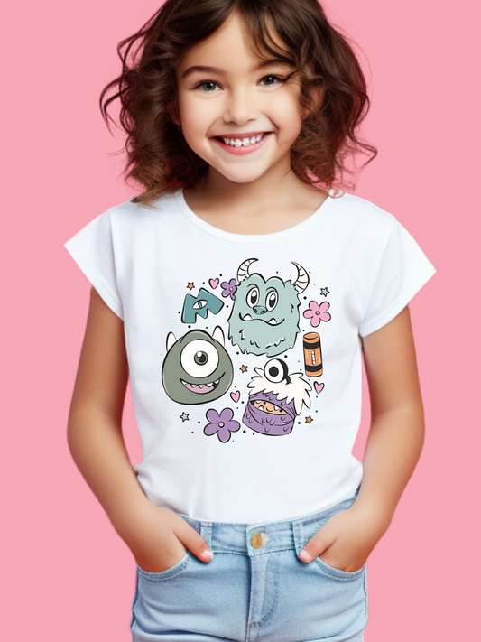Monster Friends & Flowers (Adult OR Toddler/Youth)