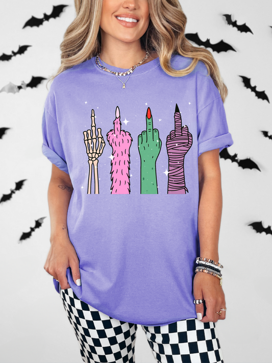 Monster Middle Fingers