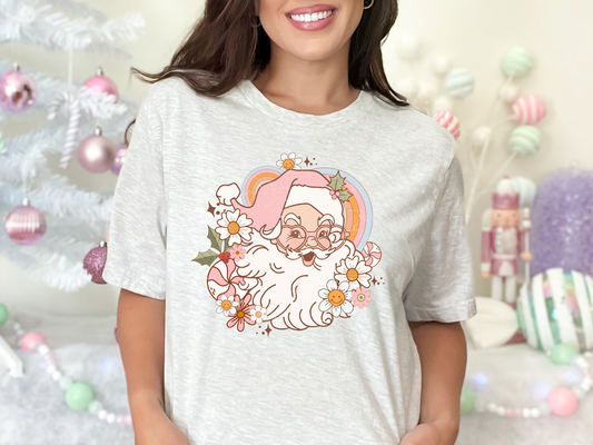 Pretty In Pink Santa