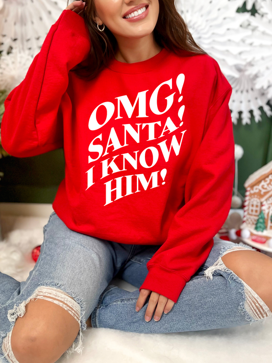 OMG! SANTA! I KNOW HIM!